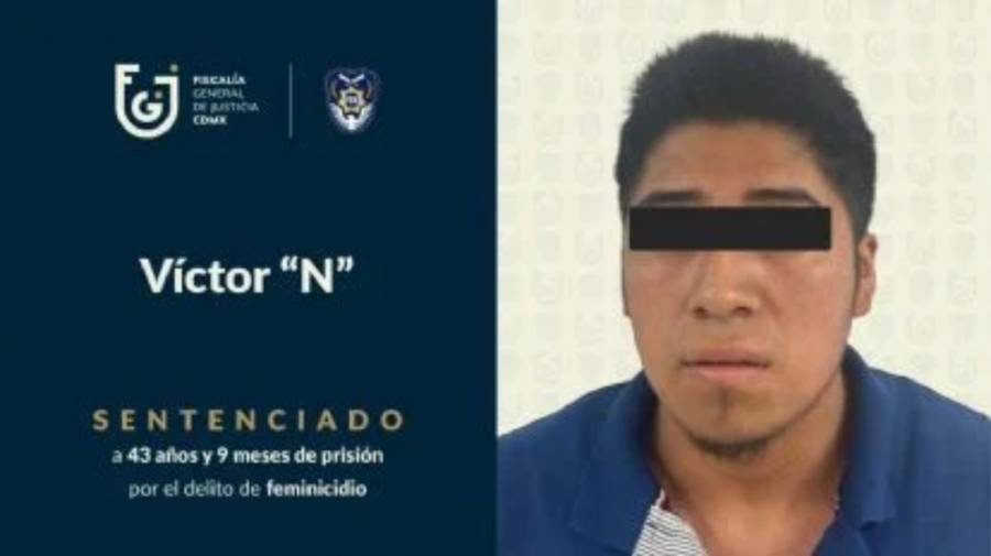 Condenan a Víctor “N” por feminicidio de su pareja en Tlalpan