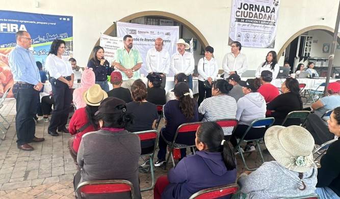 Puebla: SADR y FIRA difunden apoyos del programa Cosechando Soberan&iacute;a