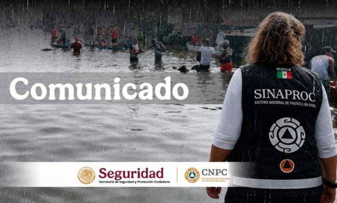 Protecci&oacute;n Civil alerta por lluvias intensas y calor extremo en varios estados