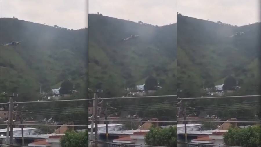 Helicóptero de la Marina aterriza de emergencia en Jalisco; tres elementos resultan heridos
