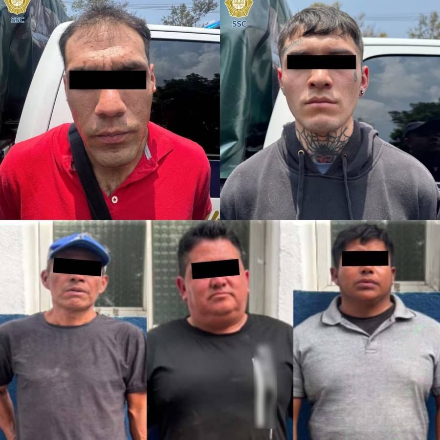 SSC detiene a cinco personas por despojo de inmuebles en Álvaro Obregón y Tláhuac