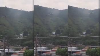 Helic&oacute;ptero de la Marina aterriza de emergencia en Jalisco; tres elementos resultan heridos