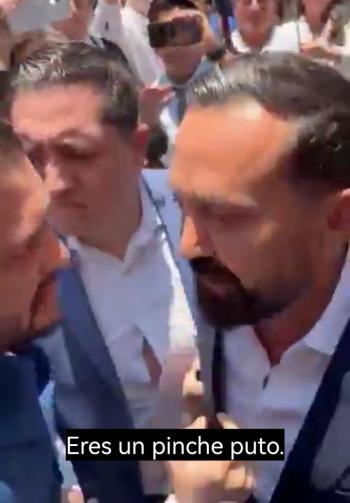 Gutierrez Mancilla y Arturo &Aacute;vila escalan confrontaci&oacute;n en el Senado con empujones, insultos y acusaciones por caso Alito Moreno