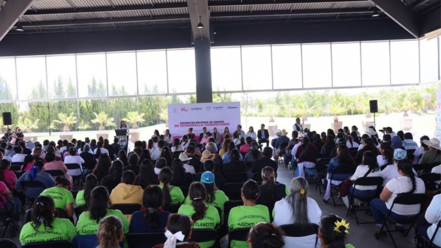 Encuentro Regional de Grupos de Desarrollo Comunitario reúne a 260 personas en Querétaro