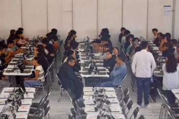 UNAM aplica segundo d&iacute;a de examen presencial en Le&oacute;n con baja asistencia