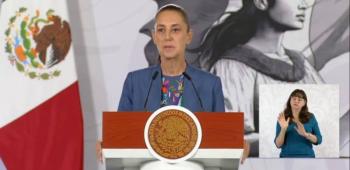 Sheinbaum aclara que Ej&eacute;rcito mexicano llev&oacute; ayuda humanitaria a Colombia, pero no particip&oacute; en rescates