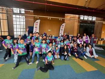 La pandilla futbolera del verano divertido acude a Di&aacute;logos PILARES, en el Museo Yancuic