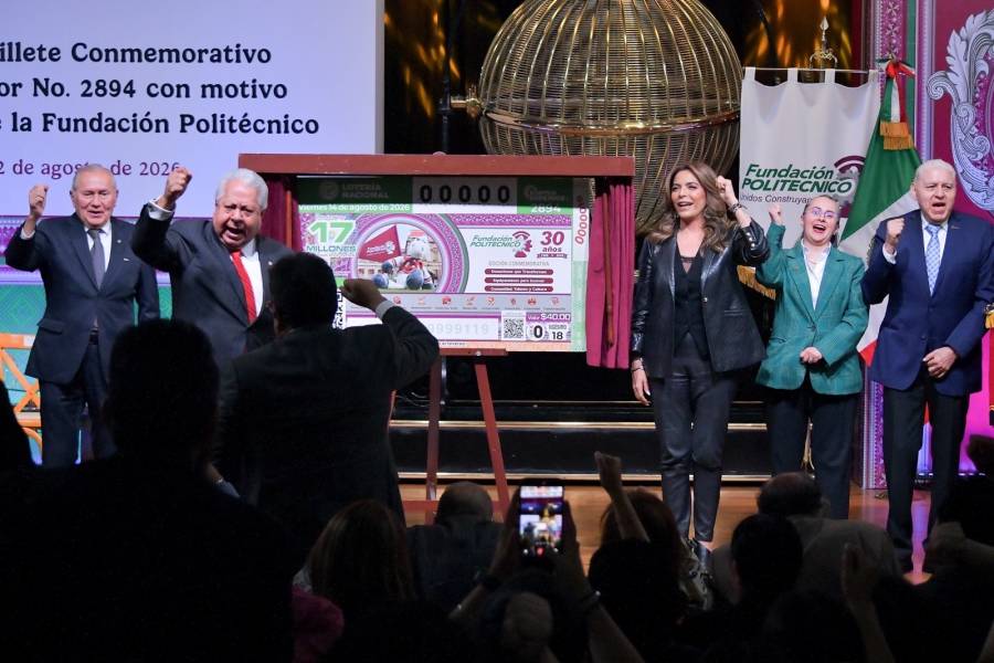 Lotería Nacional conmemora tres décadas de la Fundación Politécnico