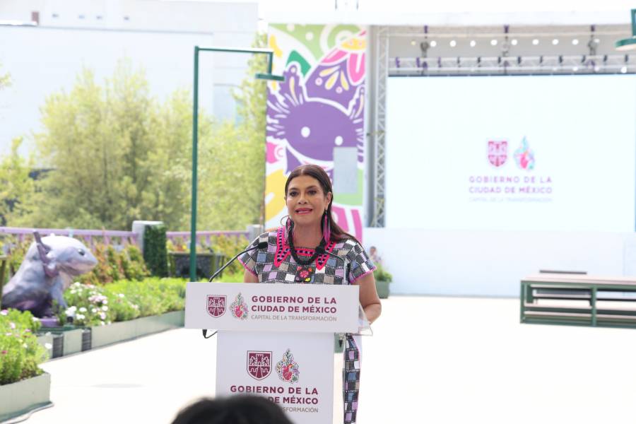 Tras solidarizarse con Andrés Manuel López Beltrán, Clara Brugada afirma que ninguna potencia extranjera puede tutelar a México mediante instrumentos de presión política