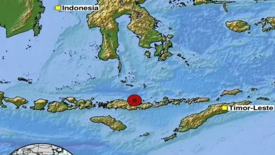 Terremoto de magnitud 7,7 sacude la isla de Flores en Indonesia   