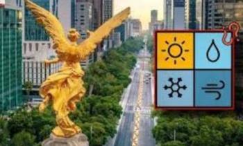 Lluvias fuertes y granizo este mi&eacute;rcoles en CDMX; habr&aacute; 25°C
