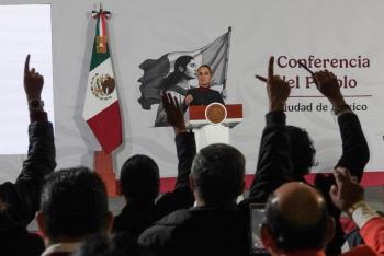 Sheinbaum defiende soberan&iacute;a mexicana ante cancelaci&oacute;n de visas de EE.UU.