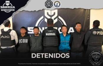 Detienen en Quer&eacute;taro a cuatro investigados por homicidio en Guanajuato