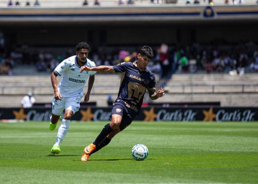 Pumas no encuentra el gol y deja escapar puntos ante Quereacutetaro
