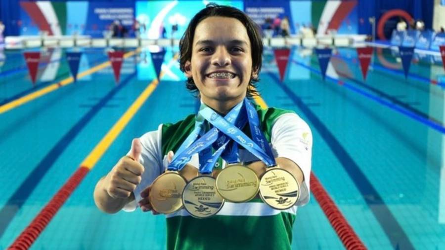 México lidera, con 39 medallas y 17 oros, la Serie Mundial de Para Natación 2026 en Jalisco