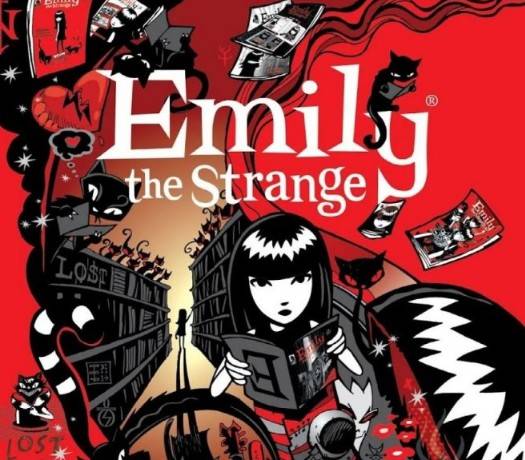 Emily the Strange, un poco extraña y reflejo social.