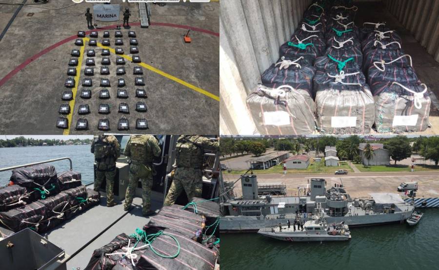 Marina asegura 1.6 toneladas de cocaína en costas de Michoacán