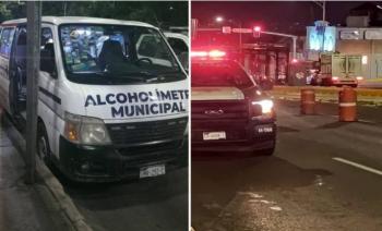 Alcohol&iacute;metro deja 40 sancionados y 39 veh&iacute;culos en corral&oacute;n