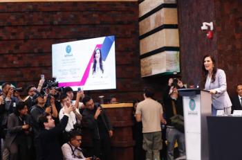 Kenia L&oacute;pez Rabad&aacute;n cierra gesti&oacute;n al frente de la C&aacute;mara de Diputados con reconocimiento; busc&oacute; siempre la pluralidad