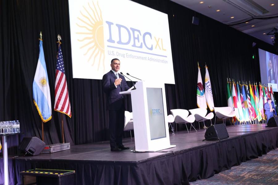 México destaca estrategia de seguridad en Conferencia Internacional Antidrogas IDEC 2026