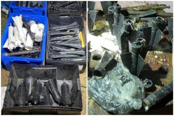 Semar localiza m&aacute;s de 300 artefactos explosivos en Sinaloa