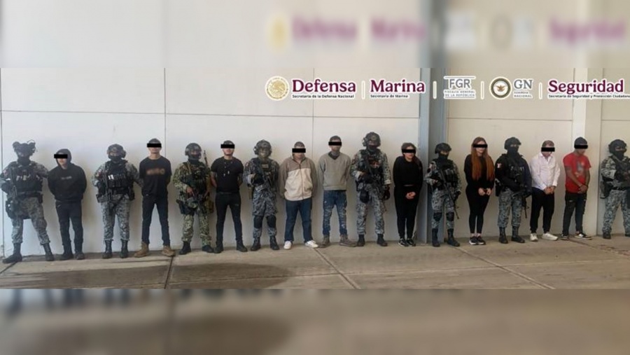 Detienen a nueve integrantes ligados a “El Tío Lako”, señalado como presunto jefe regional del CJNG en Michoacán y Jalisco