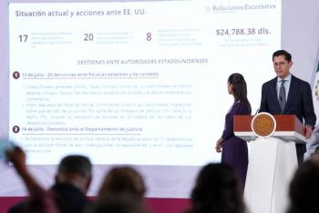 M&eacute;xico busca responsabilidades penales por 17 muertes de migrantes vinculadas a ICE