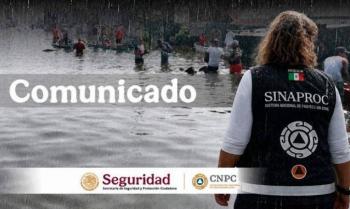 CNPC pide extremar precauciones por lluvias intensas y calor extremo en M&eacute;xico