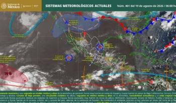 Prev&eacute;n lluvias y tormentas aisladas en Oaxaca por onda tropical 29; continuar&aacute; calor