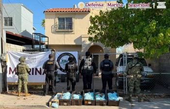 Autoridades decomisan 120 kilos de pastillas de fentanilo durante operativo en Mexicali