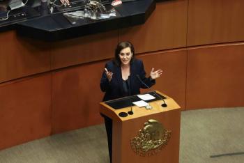 Lilly T&eacute;llez reta a legisladores de Morena a entregar sus visas en apoyo a Andy L&oacute;pez Beltr&aacute;n