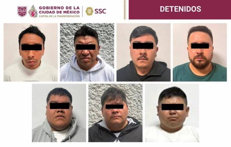 Ejecutan siete órdenes de aprehensión contra presunta banda de robos a viviendas en CDMX