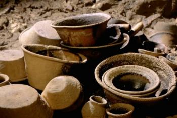 Descubren 179 piezas prehisp&aacute;nicas en cueva ritual zoque en Chiapas