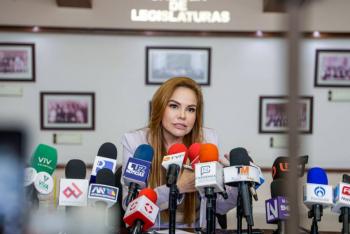 Diputada Paola G&aacute;rate acusa que regreso de Rocha Moya es “sentencia de muerte”