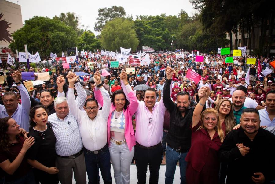 Cuauhtémoc reúne a más de 20 mil personas en respaldo a Sheinbaum y Brugada
