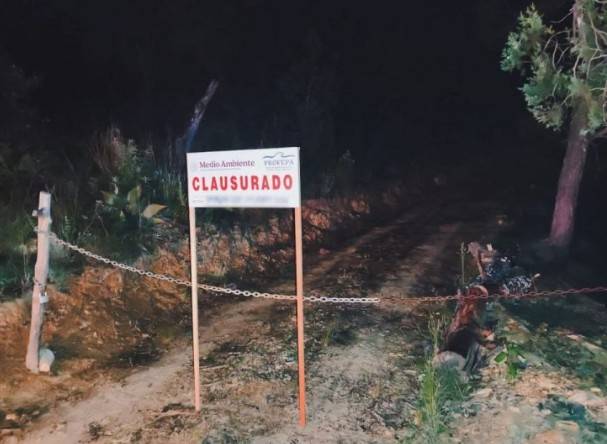 Profepa clausura campamento ecoturístico por tala de bosque en Cadereyta