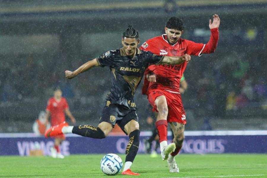 Pumas rescata empate ante Necaxa