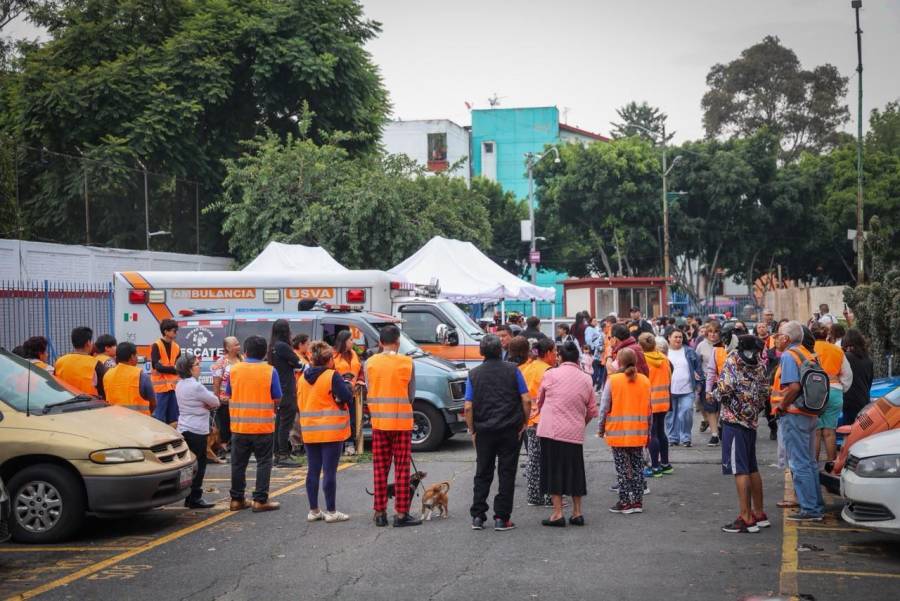 Simulacro ciudadano en Azcapotzalco refuerza cultura de prevención