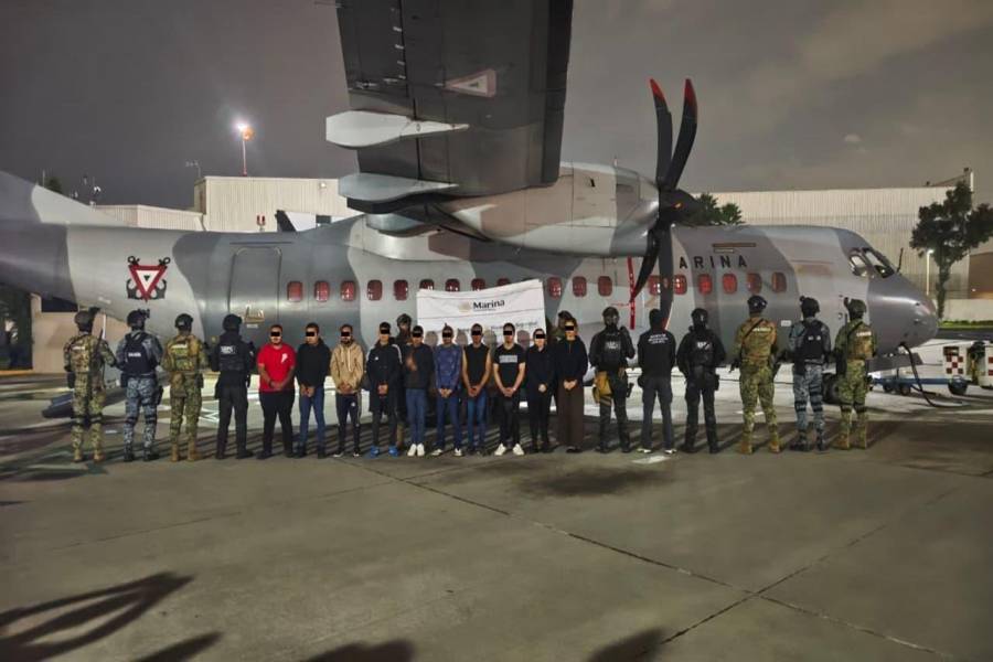 Gabinete de Seguridad reporta 20 detenidos en operativo contra el CJNG
