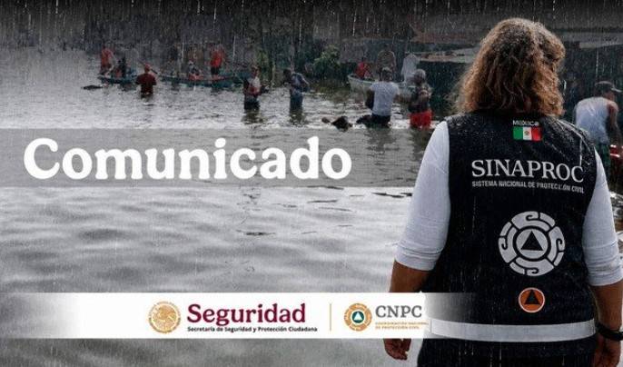 Lluvias intensas y calor extremo en México; PC llama a extremar medidas