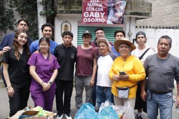Jornadas tequio llevan alegr&iacute;a y atenci&oacute;n social a las familias de Tlalpan
