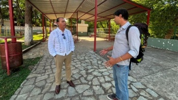 Secretario de Cultura visita Semillero Creativo de Circo Social en Coxcatl&aacute;n
