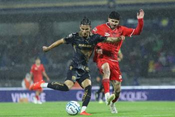 Pumas rescata empate ante Necaxa