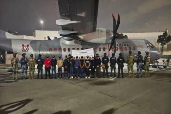 Gabinete de Seguridad reporta 20 detenidos en operativo contra el CJNG