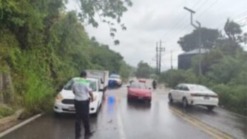 Operativo de Tr&aacute;nsito Estatal por lluvias en Acapulco