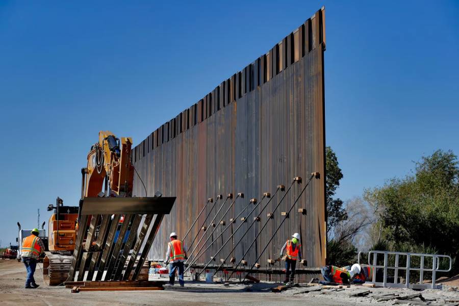 EE.UU. reactiva construcción de muro en Arizona