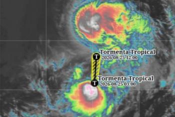 Tormentas tropicales Iselle y Julio se forman en el Pac&iacute;fico sin riesgo para M&eacute;xico