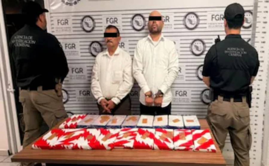 Detienen a dos personas por traslado de fentanilo y heroína en Sonora