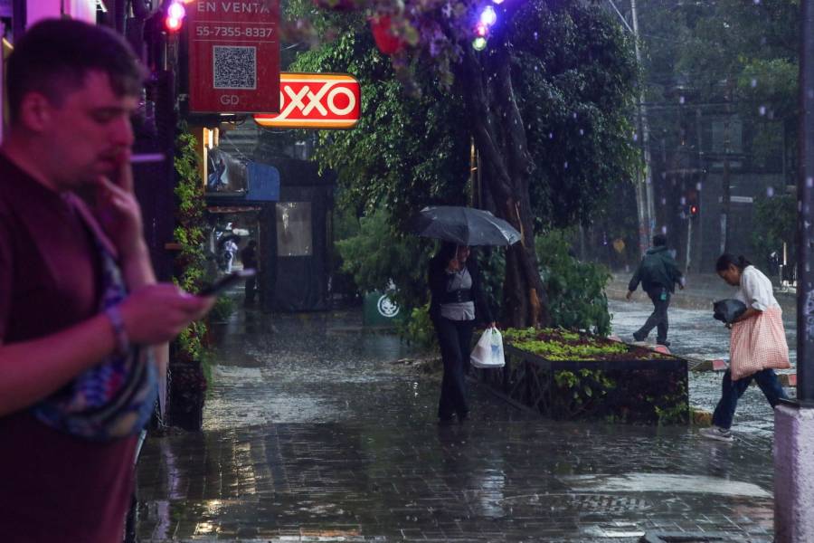 Prevén lluvias y actividad eléctrica en la Ciudad de México durante este miércoles
