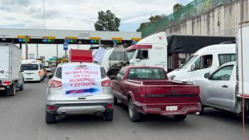 Paro y megabloqueo de transportistas amenaza regreso a clases en CDMX y Edomex